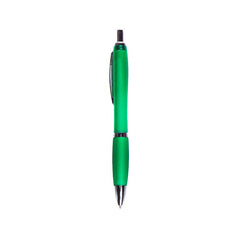 Coloured Ballpoint Pen With Metal Clip