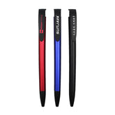 Ballpoint Pen With Spray-Painted Body For Metal Effect