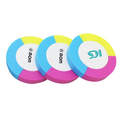 Round Three-Color Highlighters