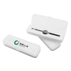 Aluminum Tube Fountain Pen with Box