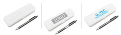 Aluminum Tube Fountain Pen with Box