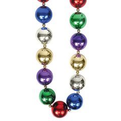Beads - Jumbo Rainbow 50mm Balls 50" (EACH)