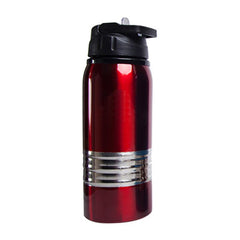 Stainless Steel Drinking Bottle With Thick Silver Strip