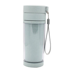 Portable Clear Insulated Tea Cup
