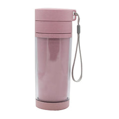 Portable Clear Insulated Tea Cup