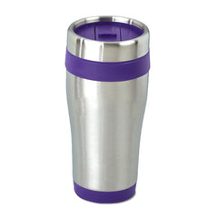 Stainless Steel Drinking Bottle With Coloured Base And Lid