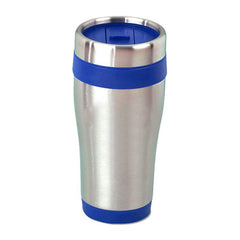 Stainless Steel Drinking Bottle With Coloured Base And Lid