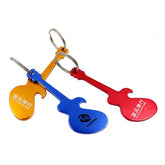 Guitar Keychain With Bottle Opener