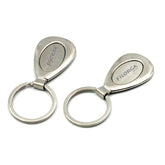 Metal Teardrop Keychain