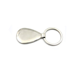 Metal Teardrop Keychain