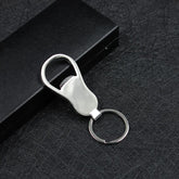 Metal Keychain With Bottle Opener