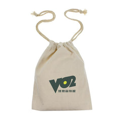 Small Cotton Drawstring Pouch 20*25cm