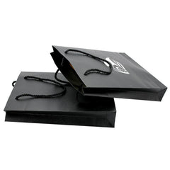 A5 Black Paper Bag