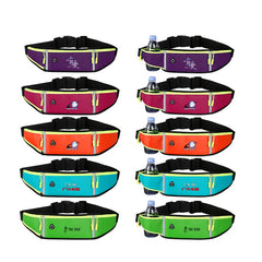 Neon Waist Bag with Water Bottle Pocket