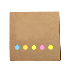 Square Notepad And Sticky Flag Set