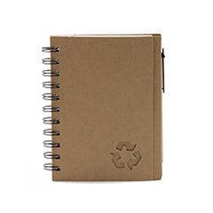 Multifunctional Notepad Set With Kraft Paper Cover