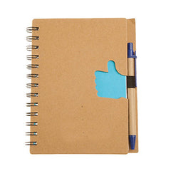 Eco-Friendly Notebook With Thumbs Up Design