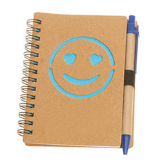 Eco-Friendly Notebook With Smiley Face Design