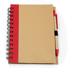 Eco-Friendly Notebook With Coloured Left Margin