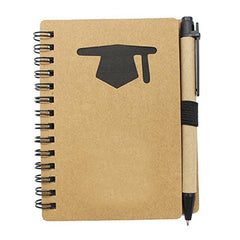 Notebook With Mortarboard Design On Cover