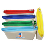 Canvas Pencil Case with Coloured Zip