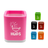 Coloured Square Pen Holder