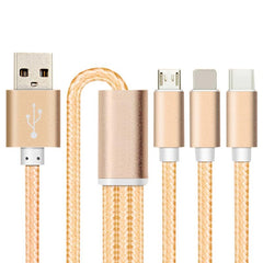 3-in-1 Aluminium Alloy Charging Cable Set