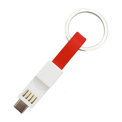 3-in-1 Magnetic Charging Cable Keychain