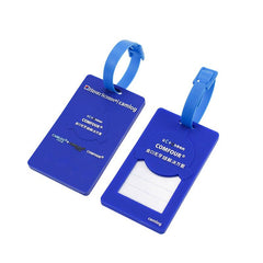 PVC Soft Rubber Luggage Tags