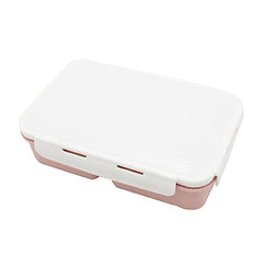 Dual Compartment Snap Lock Lunch Box