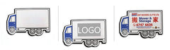 Truck-shaped Refrigerator Stickers
