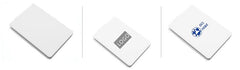 Rectangular Flip Pocket Mirror with White ABS Cover