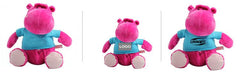 19cm Hippopotamus Plush Toy With T-Shirt