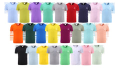 Short-Sleeved Pure Cotton Round Neck T-Shirt