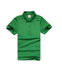 Short-Sleeved Polo Shirt With Thick Lapels