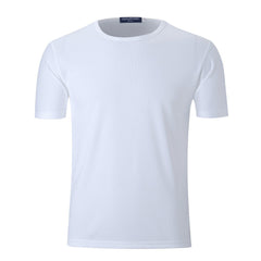 Quick-Dry Short-Sleeved Shirt With Round Neck