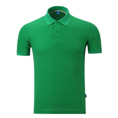 Short-Sleeved Polo Shirt With Colourful Neck Tape