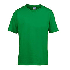 Kids Short-Sleeved Cotton Round Neck T-Shirt
