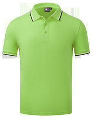 Childrens Polo Shirt With Stripe Accent