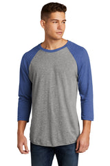 NL6051 - Next Level Apparel Unisex Tri-Blend 3/4-Sleeve Raglan Tee