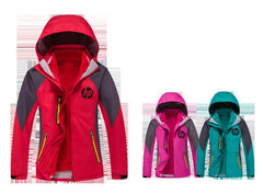 Wind-Resistant And Breathable Fleece Jacket With Grey Panels On Sleeve