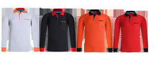 Long-Sleeved Collared Shirt With Front Pocket