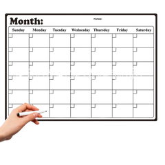 Magnetic Whiteboard Calendar (Deliver in 4-6 weeks)