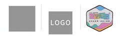 3x3cm Epoxy Paint Badges
