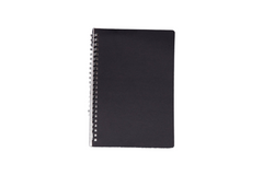 A5 Spiral Notebook with Black Cover