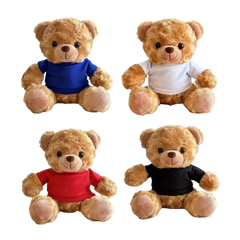 22cm T-Shirt Bear Soft Toy (Deliver in 4-6 weeks)