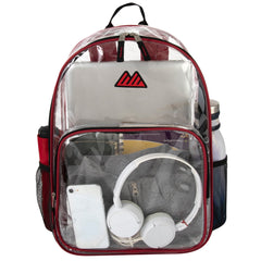 17-Inch Bulk Trailmaker Clear Backpack
