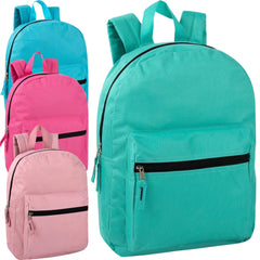 15-Inch Bulk Basic Backpack