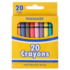 Bulk Trailmaker Crayons 20-Pack