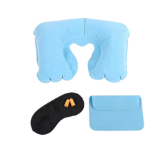 Inflatable Neck Pillow w/ Eye Mask (Deliver in 4-6 weeks)